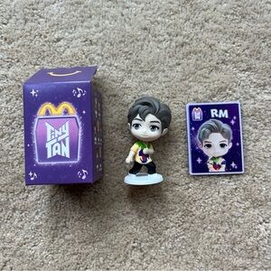 New! 2025 McDonald's #1 RM  TINY TAN x BTS 2025 Happy Meal Toy Limited Edn